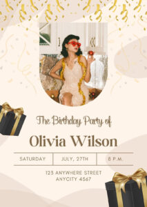 Free Printable Adult Birthday Invitation Templates | Canva intended for Free Printable Birthday Invitations For Adults