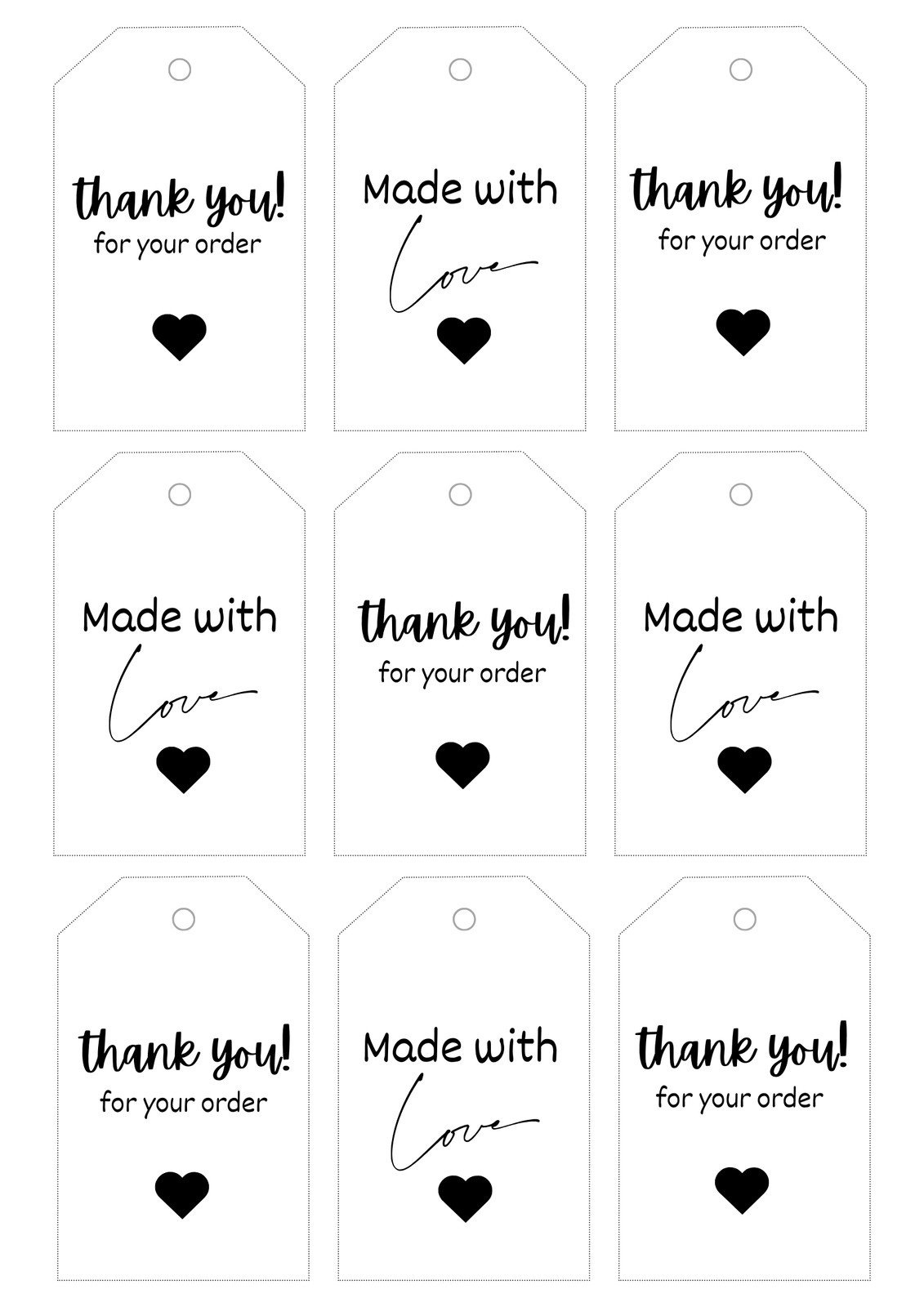Free, Printable And Customizable Gift Tag Templates | Canva with FREE Printable Bridal Shower Favor Tags