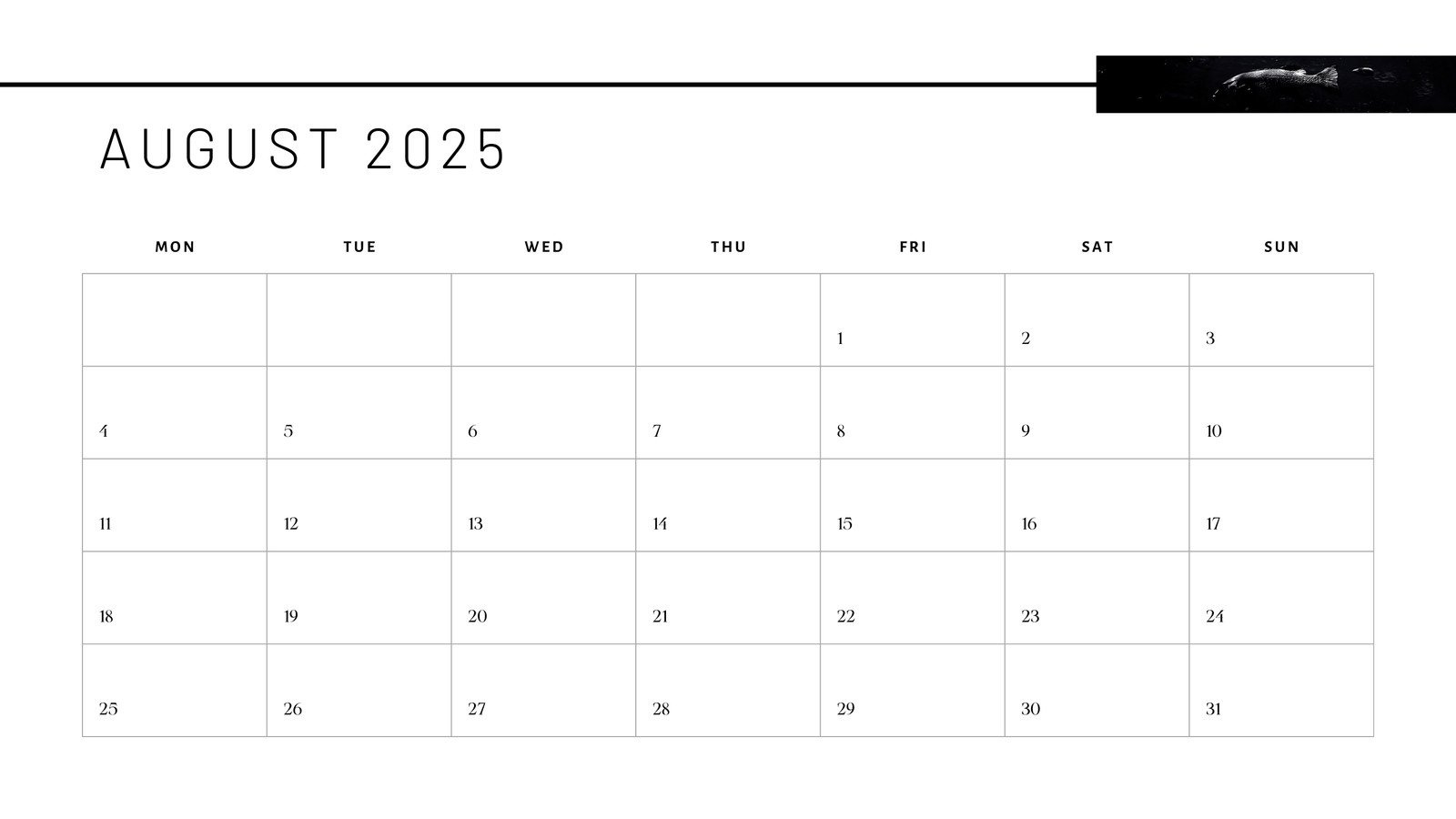 Free Printable August 2025 Calendar Templates | Canva with regard to Free Printable August 2025 Calendar Template