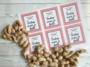 Free Printable Baseball Tags - Everyday Party Magazine pertaining to Free Printable Baseball Snack Tags