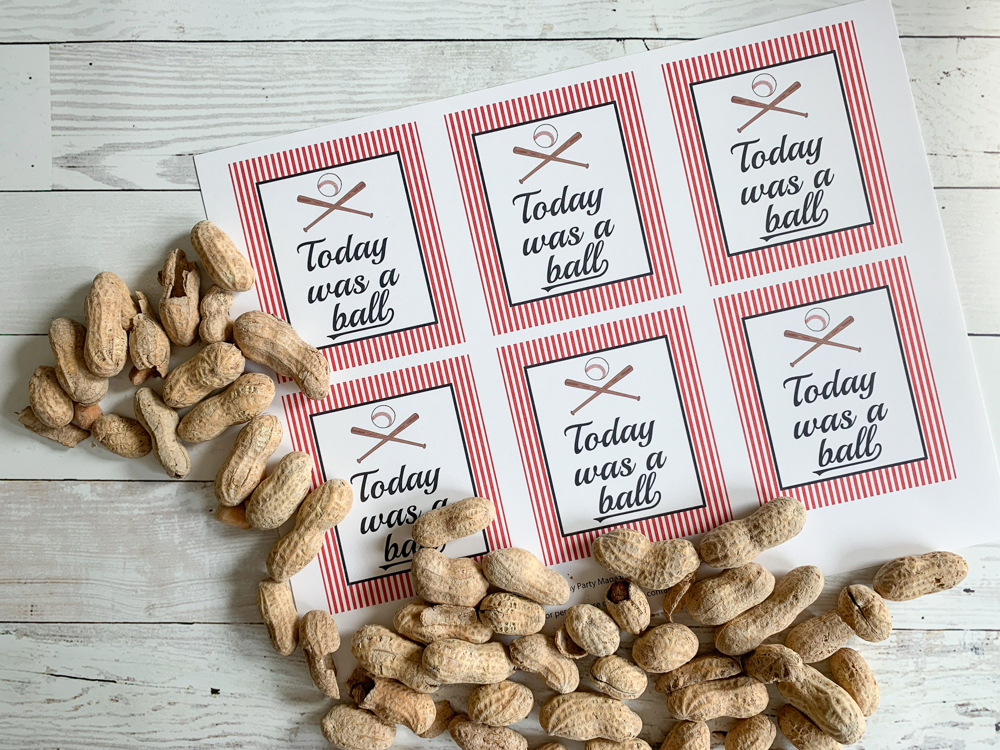 Free Printable Baseball Tags - Everyday Party Magazine pertaining to Free Printable Baseball Snack Tags