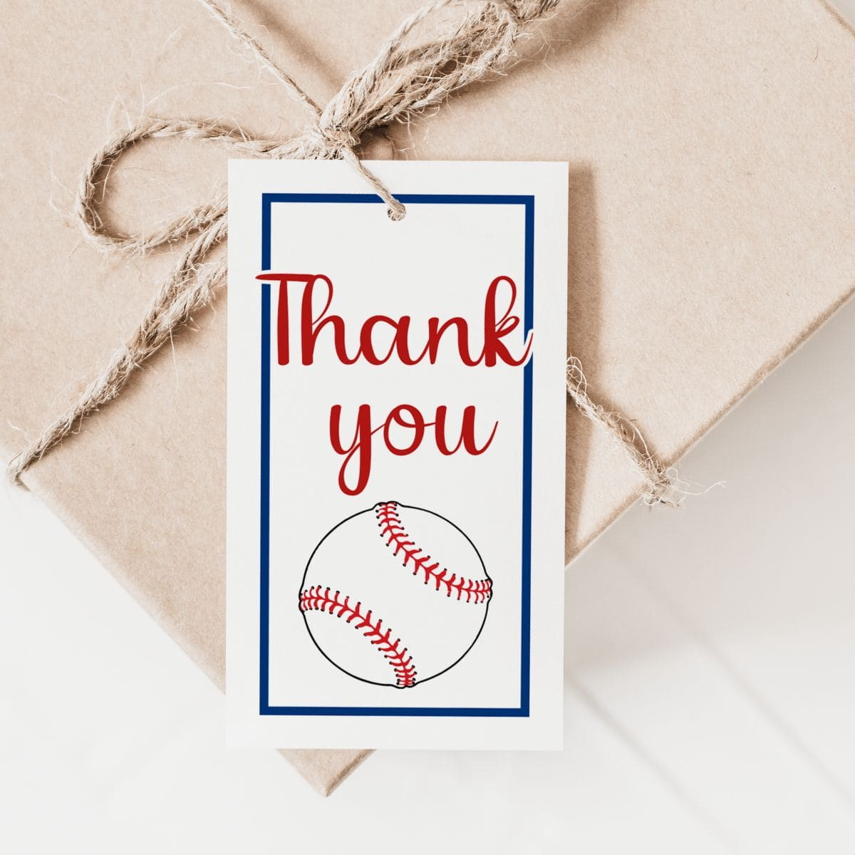 Free Printable Baseball Thank You Tags - Love &amp;amp; Laugh Games with Free Printable Baseball Gift Tags