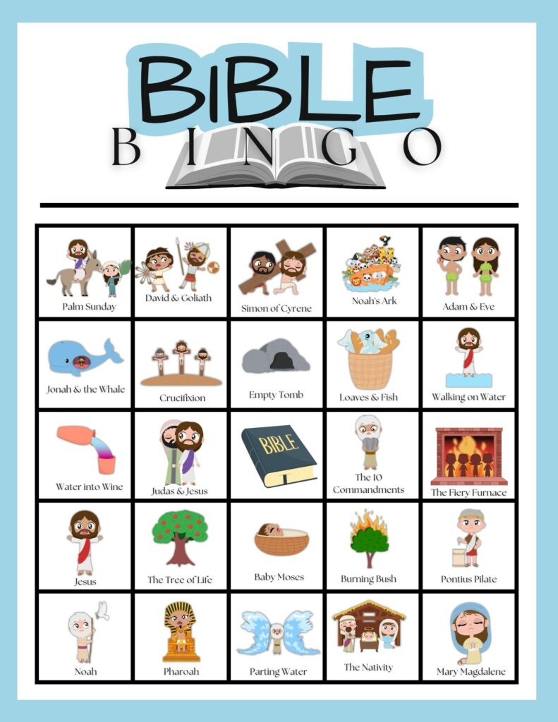 Free Printable Bible Bingo | Healing Home intended for FREE Printable Books of the Bible Bingo Cards