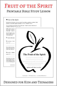 Free Printable Bible Study Lesson For Kids &amp; Teens with regard to FREE Printable Bible Lessons For Teens