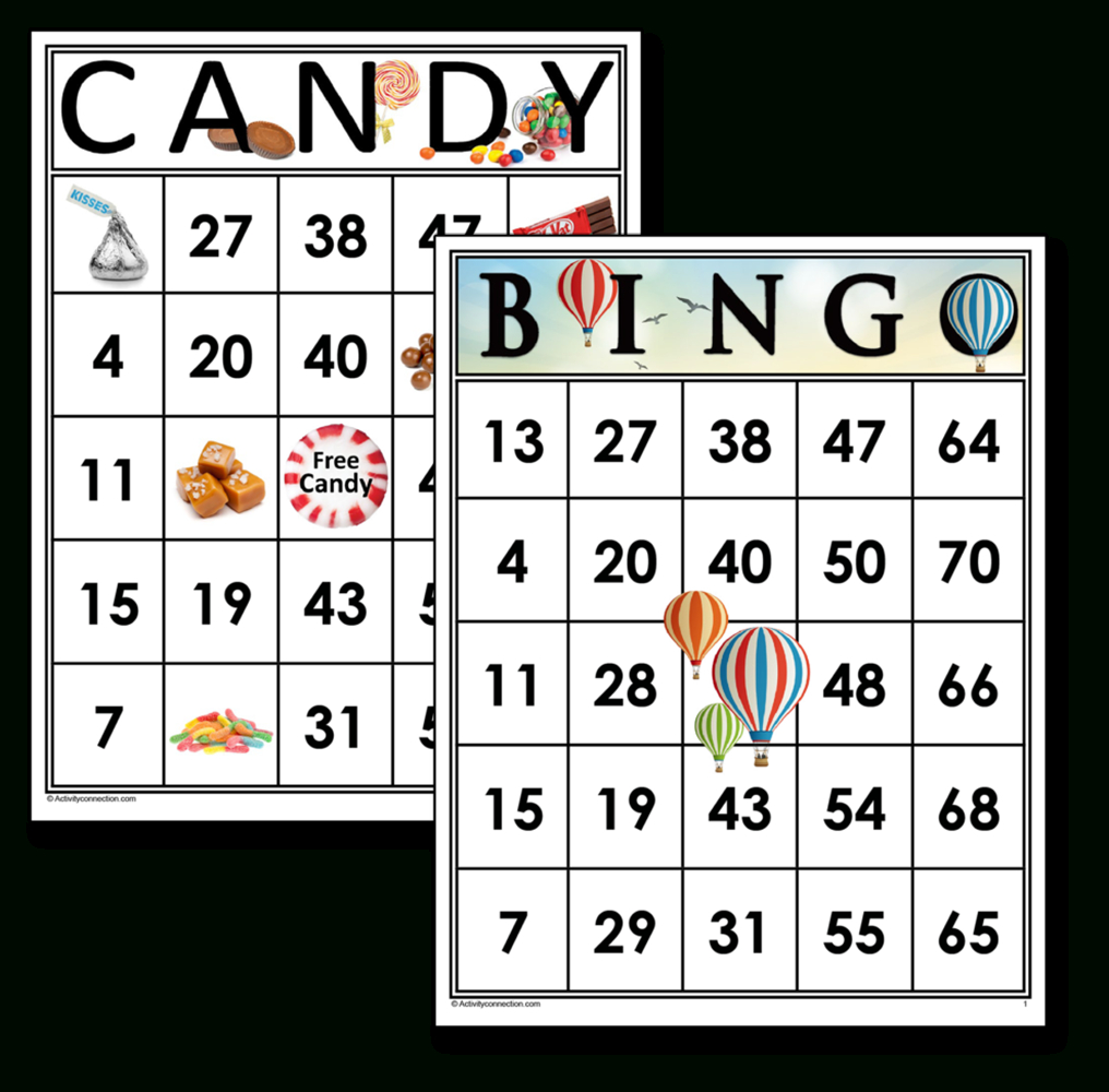 Free Printable Bingo Cards - Activity Connection with Free Printable Bingo Cards For Kindergarten