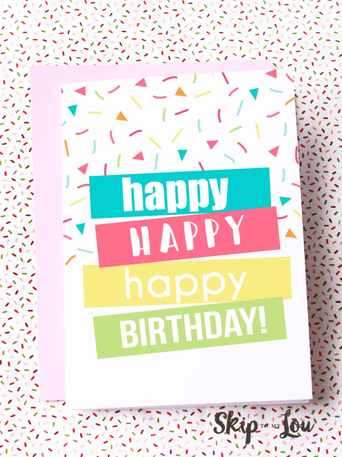 Free Printable Birthday Cards | Skip To My Lou within Free Printable Birthday Cards For Teachers