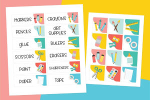 Free Printable Classroom School Supply Labels - Hey, Let'S Make Stuff with FREE Printable Art Supply Labels