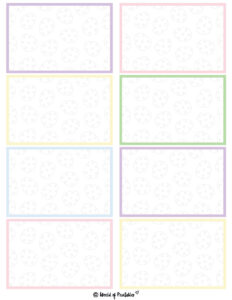 Free Printable Easter Egg Hunt Clues - World Of Printables pertaining to FREE Printable Blank Easter Egg Hunt Template