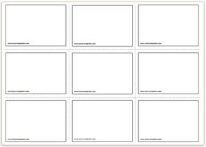 Free Printable Flash Cards Template inside Free Printable Blank Flash Cards