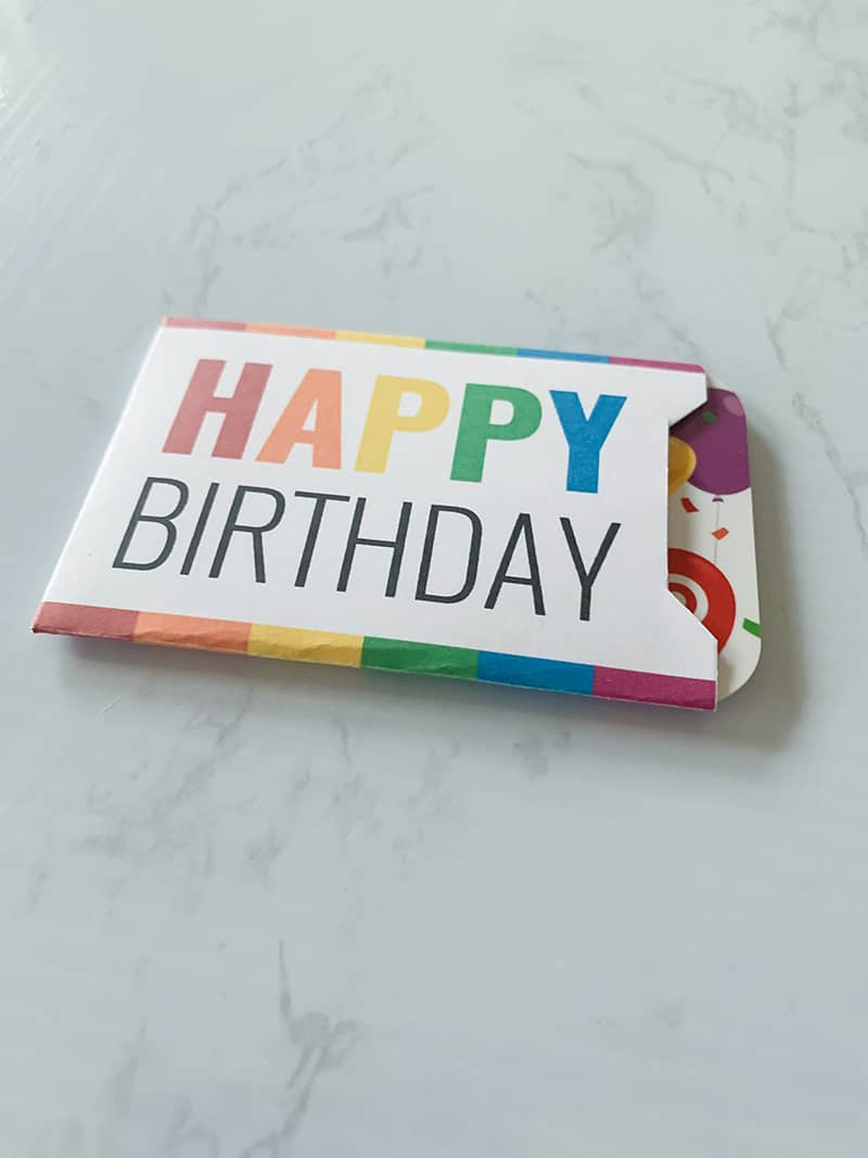 Free Printable Gift Card Holder | Happy Birthday | Instant Download pertaining to Free Printable Birthday Money Holder Cards