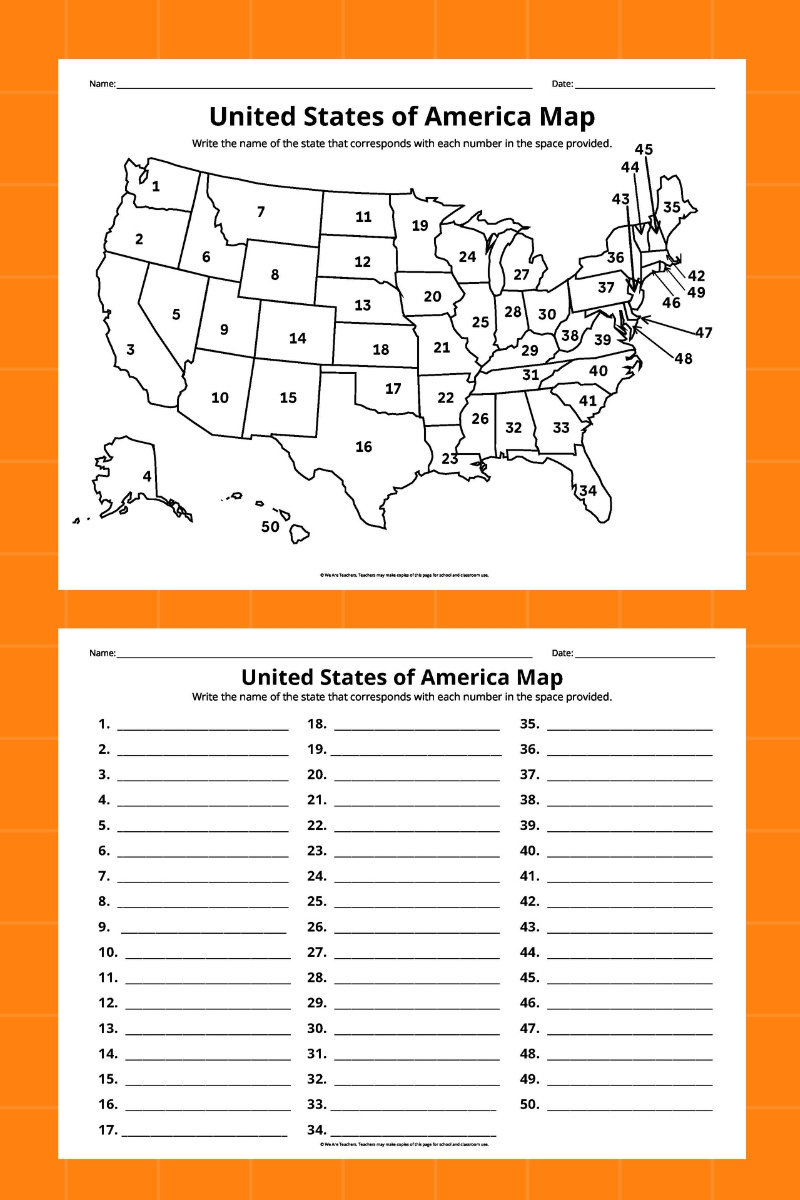 Free Printable Maps Of The United States Bundle in Free Printable Blank Us Map Worksheets