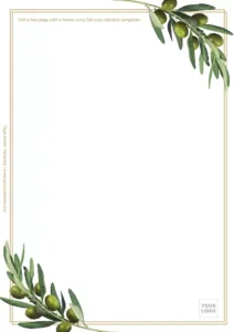 Free Printable Page Border Templates inside FREE Printable Borders For Pictures
