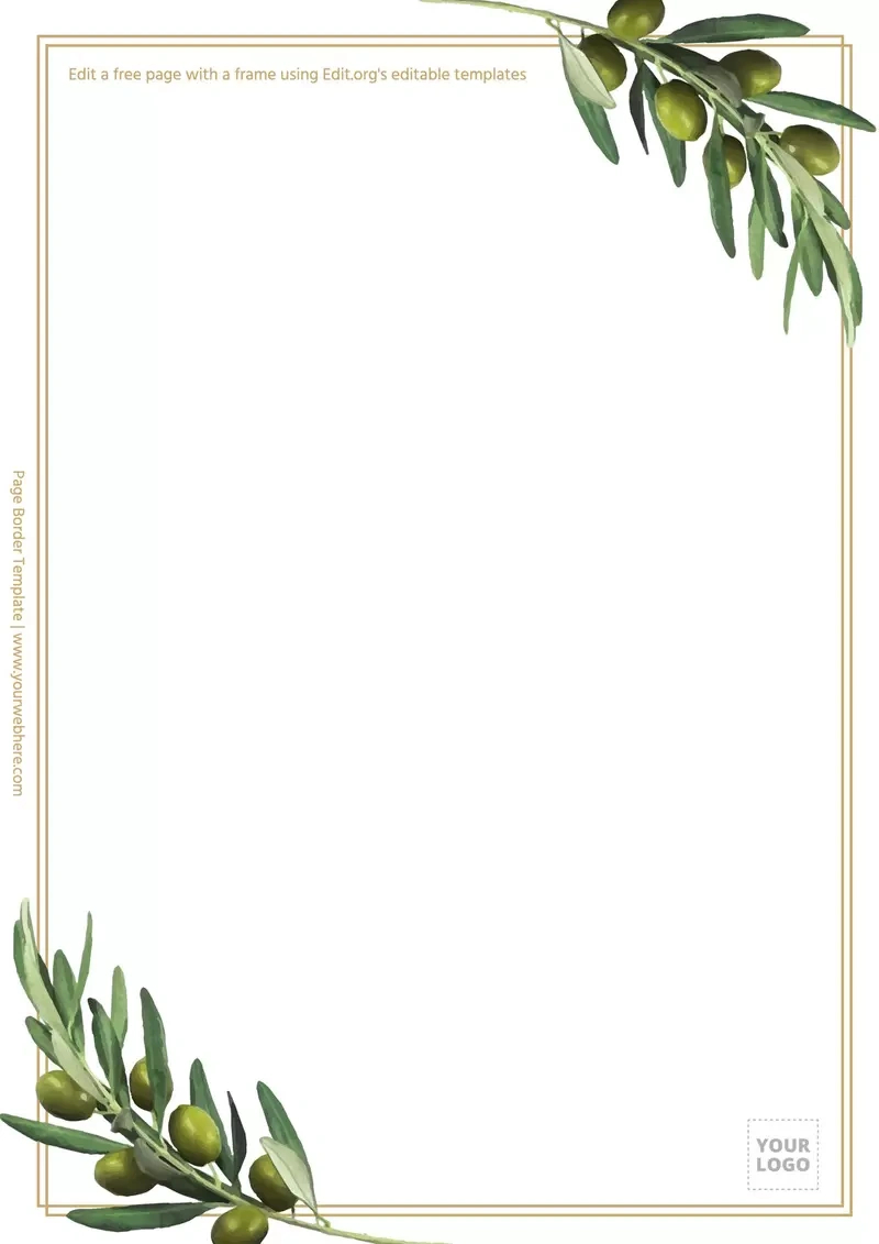 Free Printable Page Border Templates inside FREE Printable Borders For Pictures