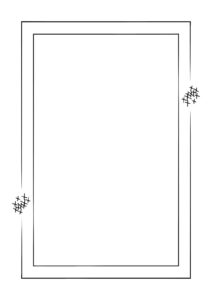 Free Printable Page Border Templates You Can Customize | Canva for Free Printable Borders Black And White