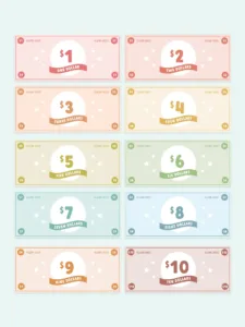 Free Printable Reward Bucks For Kids - Favorite Printables pertaining to FREE Printable Bingo Bucks Template