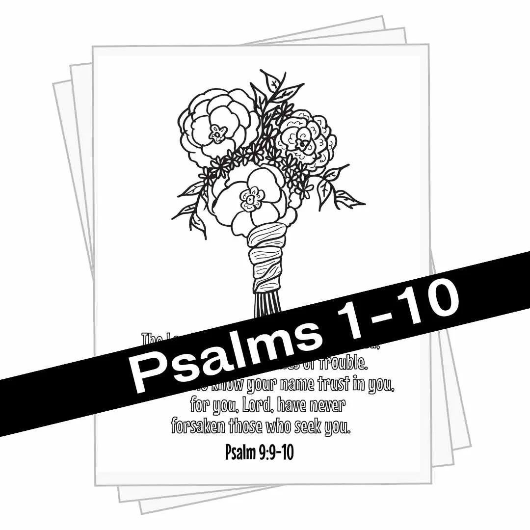 Free Psalms Coloring Pages — Stevie Doodles throughout Free Printable Book Of Psalms