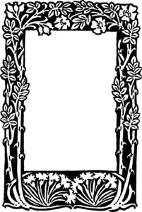 Free Vector – Floral Border Frame with Free Printable Borders And Frames Clip Art
