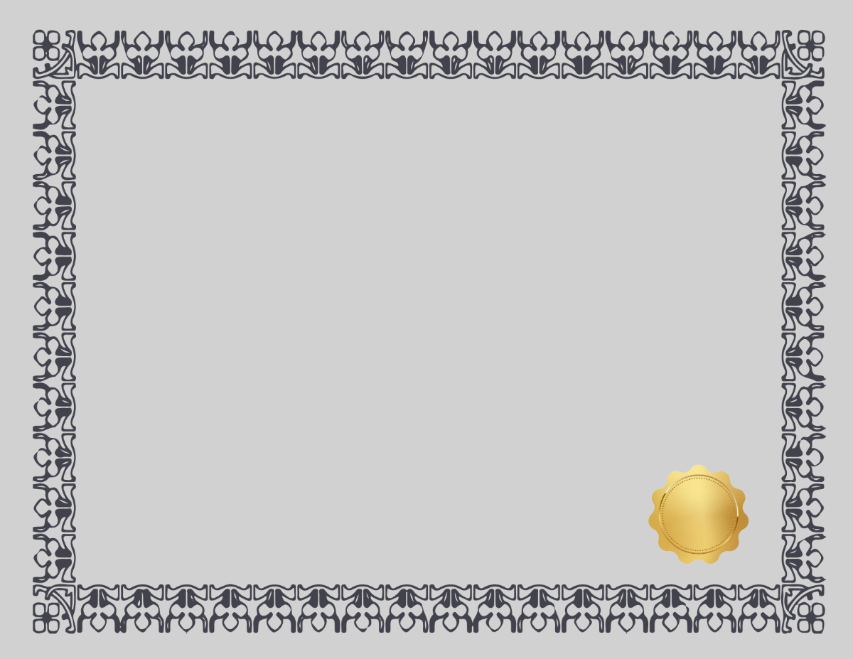 Free Vintage Border Certificate Template To Edit Online throughout Free Printable Blank Certificate Borders