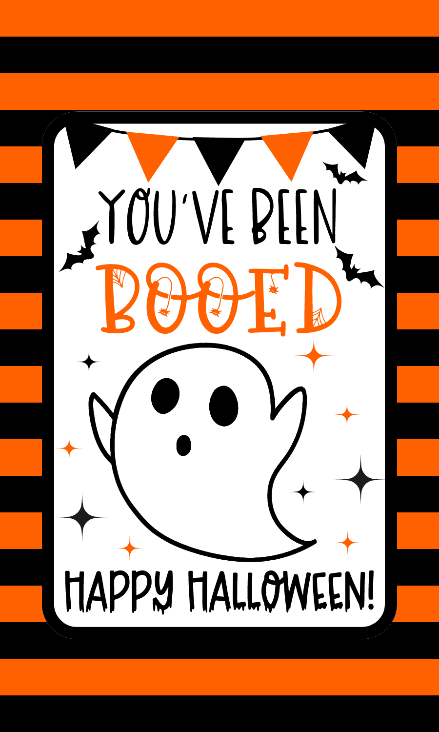 Free You&amp;#039;Ve Been Booed Printable Signs - Prudent Penny Pincher within FREE Printable Boo Sign For Halloween