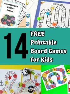 Fun &amp; Educational Free Printable Board Games For Kids intended for Free Printable Board Games For Preschoolers