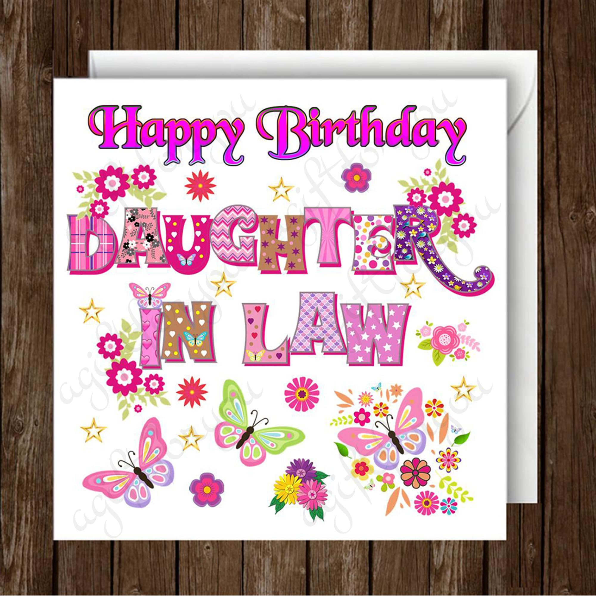 Hallmark Daughter-In-Law Happy Birthday Card For Daughter In Law intended for FREE Printable Birthday Cards For Daughter In Law