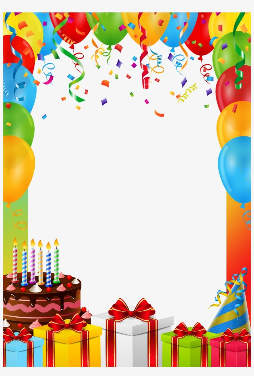 Happy Birthday A4 Page Borders (Sb4931) intended for FREE Printable Birthday Borders and Frames