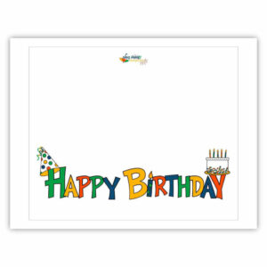 Happy Birthday Card Free Printable - Sunshine And Rainy Days within FREE Printable Blank Birthday Cards