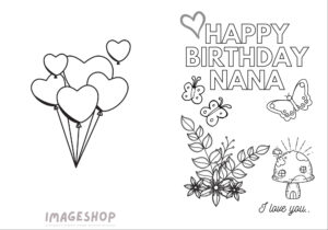 Happy Birthday Nana Cards Printable - Printable Party Favors inside Free Printable Birthday Cards For Nana