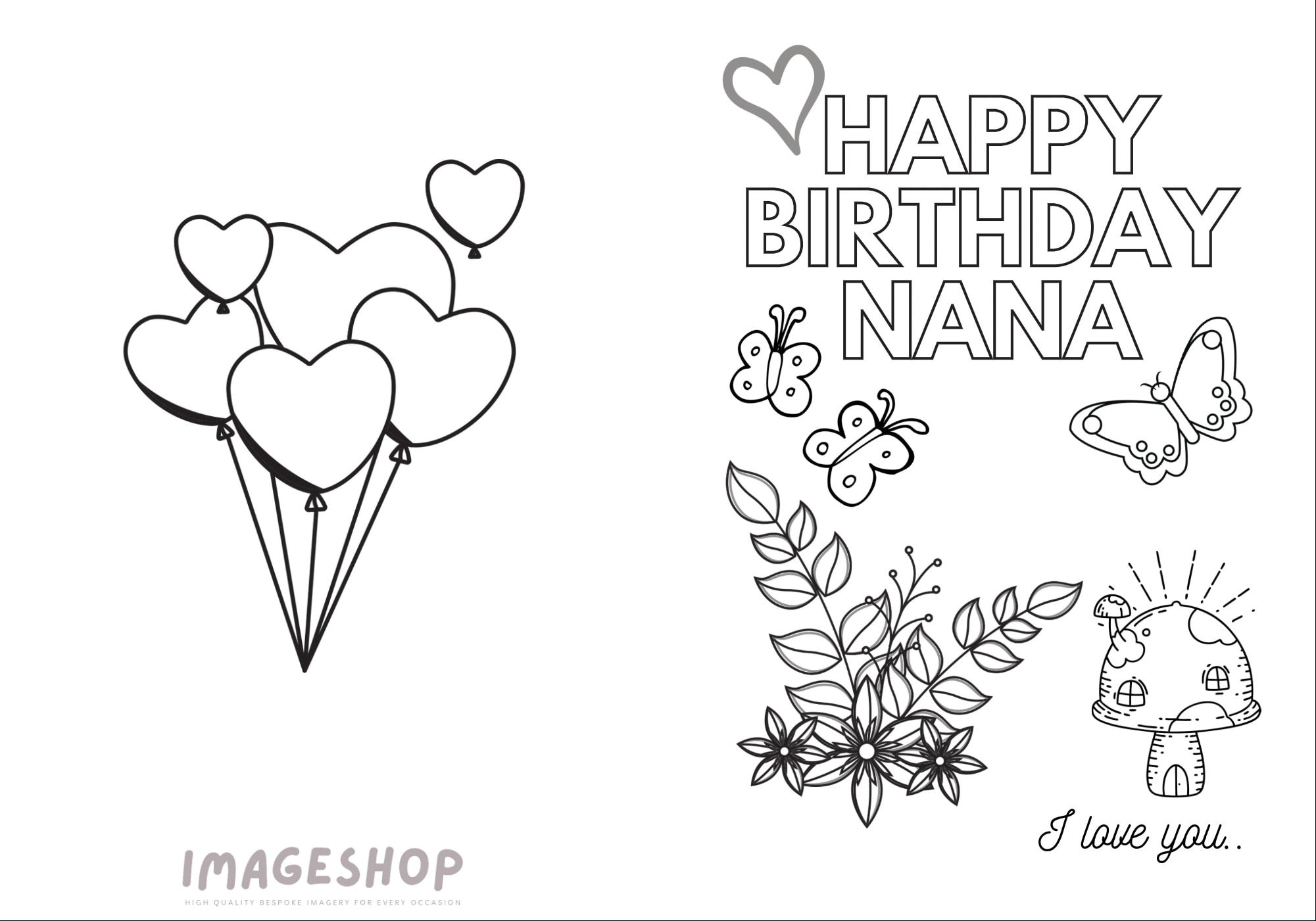Happy Birthday Nana Cards Printable - Printable Party Favors inside Free Printable Birthday Cards For Nana