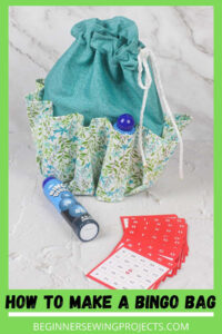 How To Make A Bingo Bag – Beginner Sewing Projects with regard to Free Printable Bingo Bag Pattern