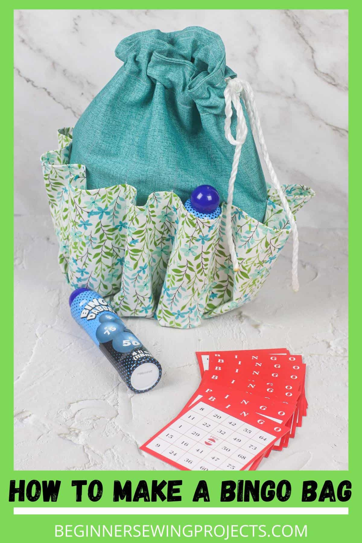 How To Make A Bingo Bag – Beginner Sewing Projects with regard to Free Printable Bingo Bag Pattern