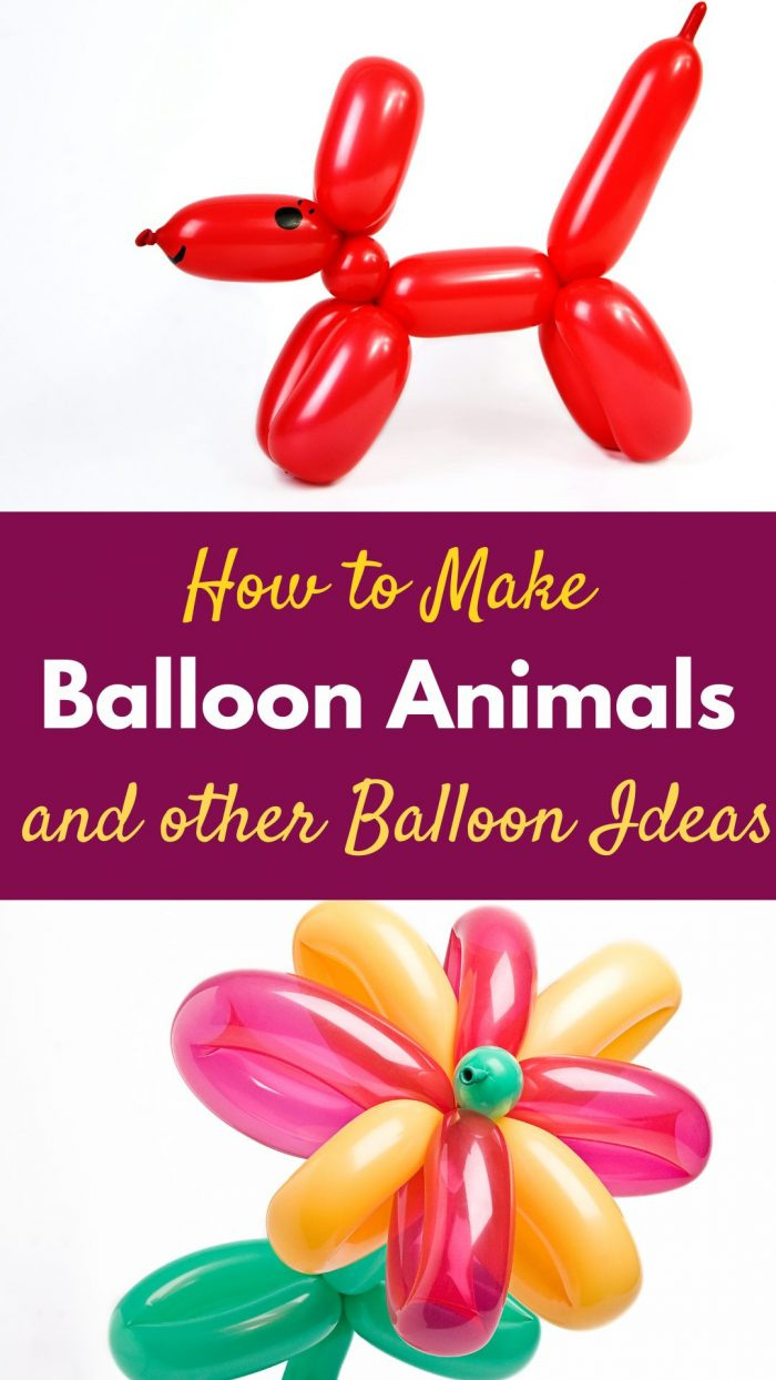 How To Make Balloon Animals, Balloon Swords &amp;amp; Balloon Flowers pertaining to Free Printable Balloon Animal Instructions