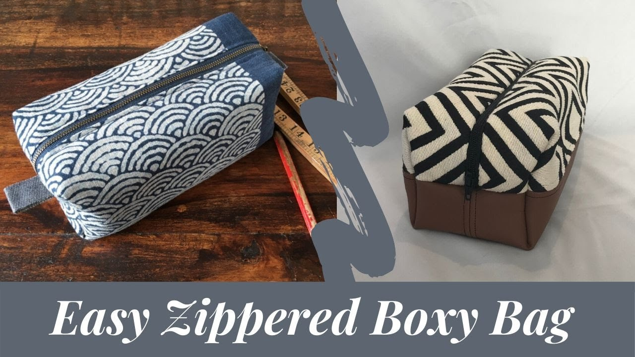 How To Sew A Boxy Bag With Free Pdf Pattern | Step-By-Step Tutorial For Beginners intended for Free Printable Boxy Bag Patterns