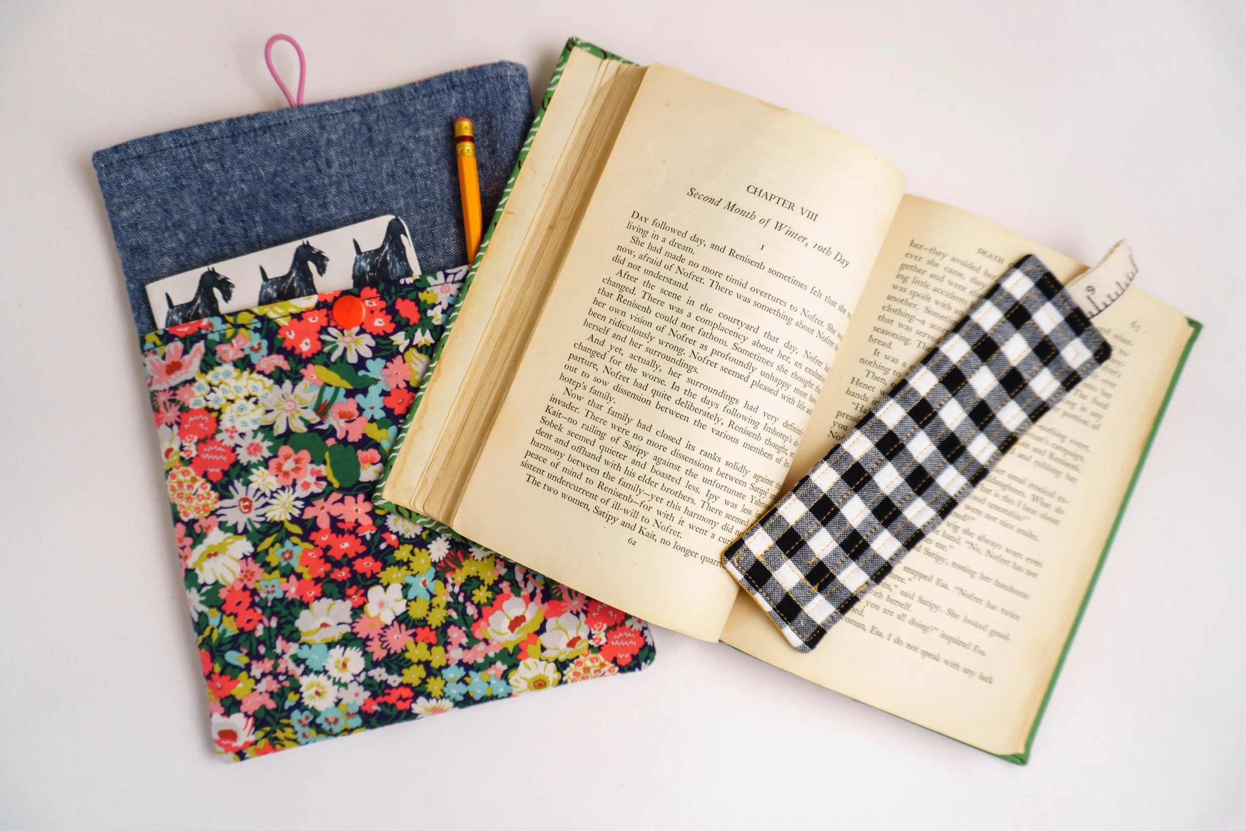 How To Sew Book Sleeves In 3 Sizes — Pin Cut Sew Studio regarding Free Printable Book Sleeve Pattern