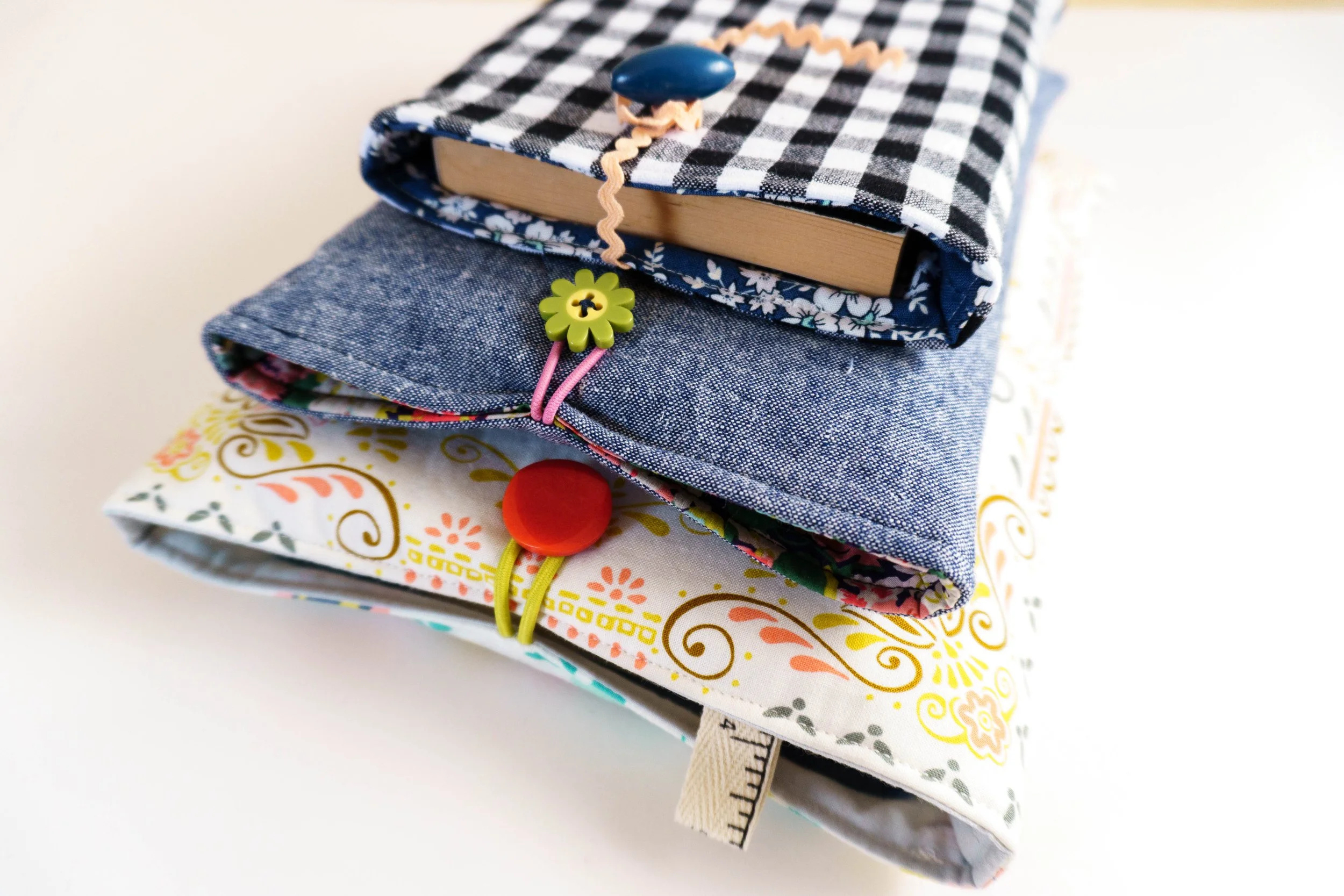 How To Sew Book Sleeves In 3 Sizes — Pin Cut Sew Studio regarding Free Printable Book Sleeve Pattern