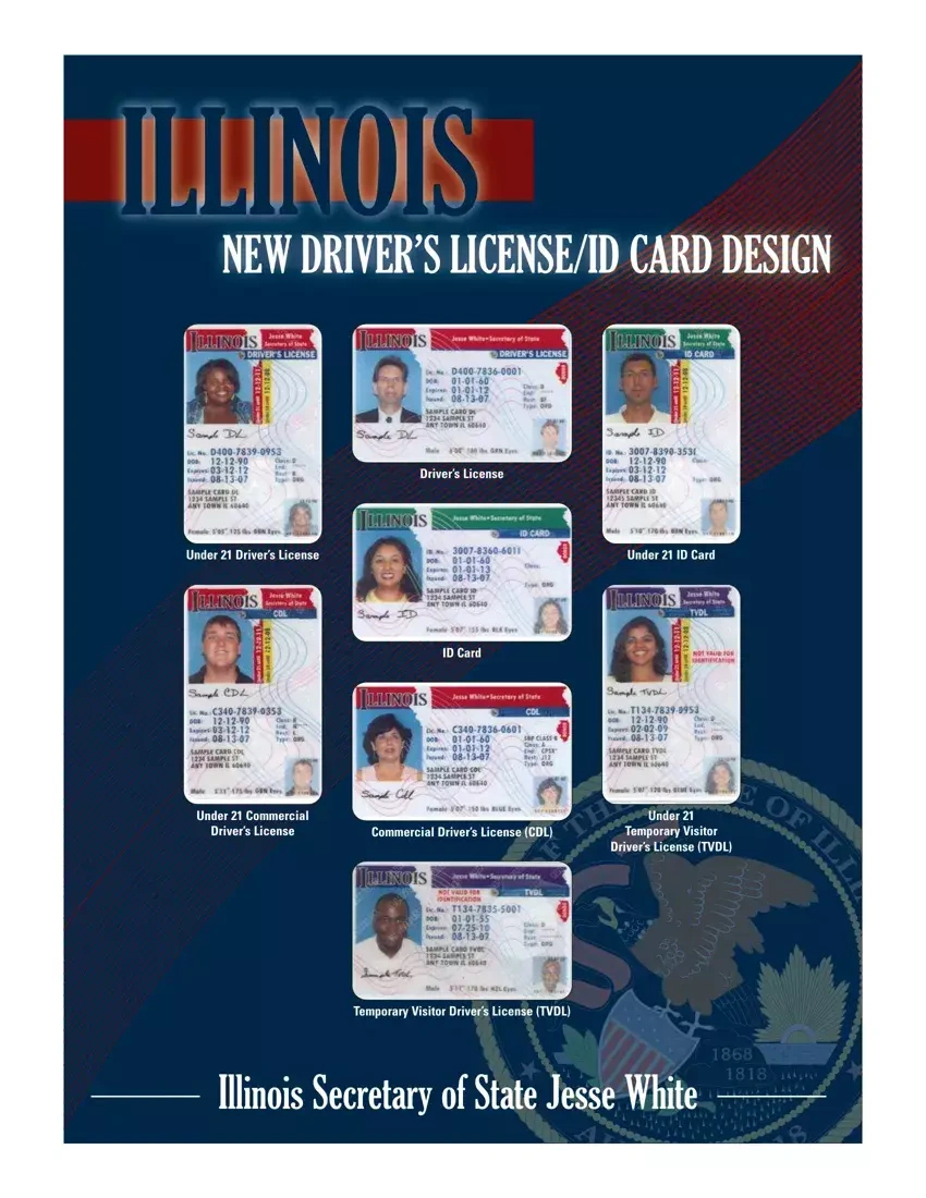 Illinois Drivers License ≡ Fill Out Printable Pdf Forms Online within FREE Printable Blank Illinois Drivers License Template