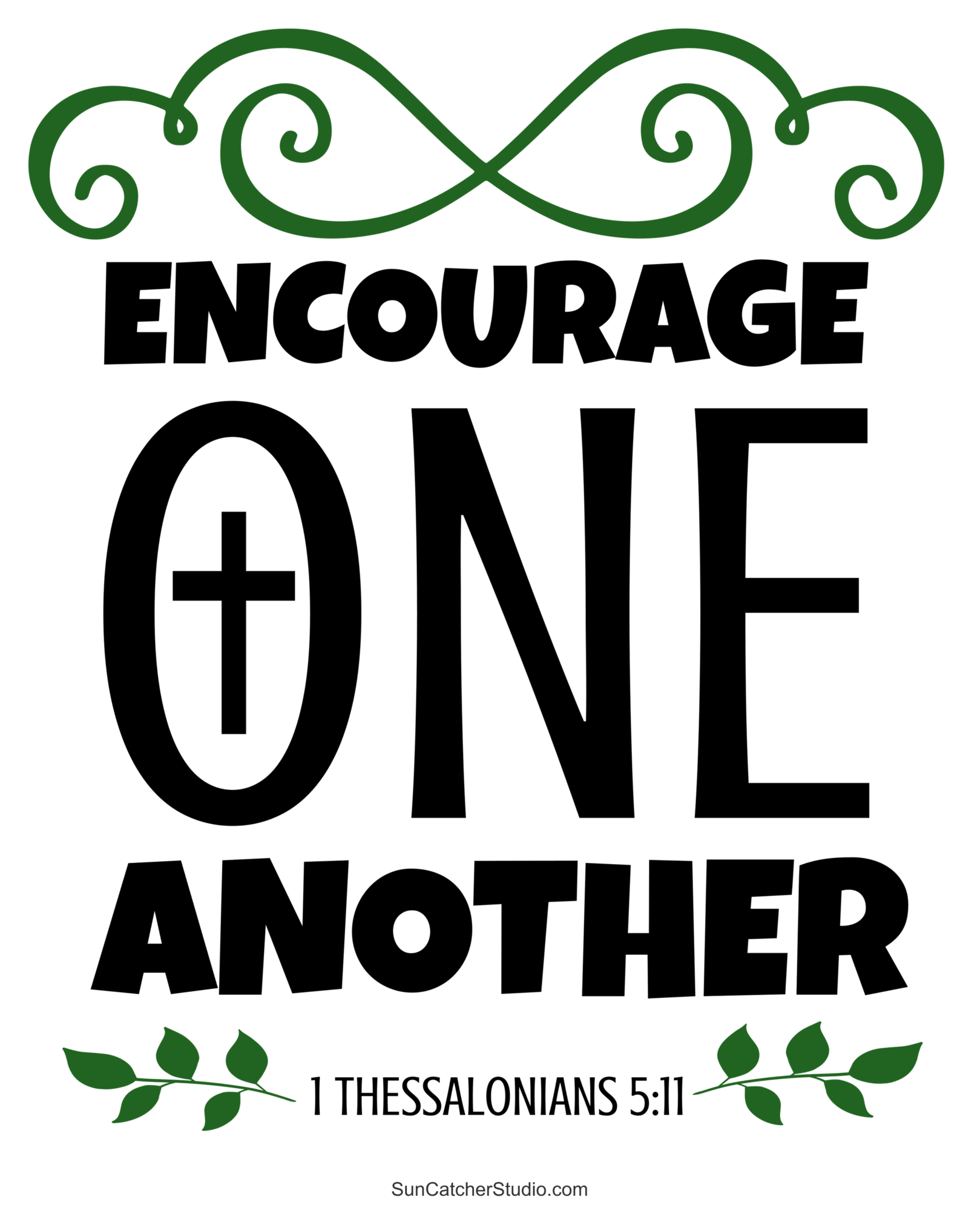 Inspirational Bible Quote Designs: Scripture Verses &amp;amp; Svg Files for Free Printable Bible Verse Clip Art