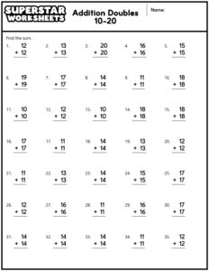 Math Worksheets - Superstar Worksheets in Free Printable Basic Math Worksheets
