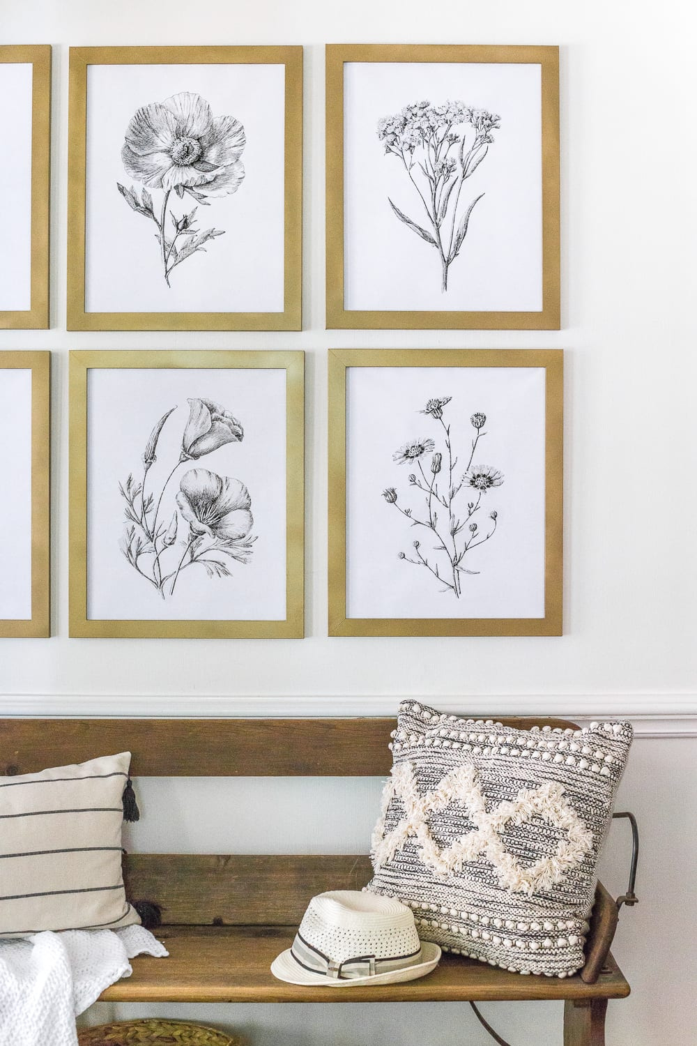 Modern Minimalist Botanical Printable Set - Bless&amp;#039;Er House for FREE Printable Botanical Wall Art