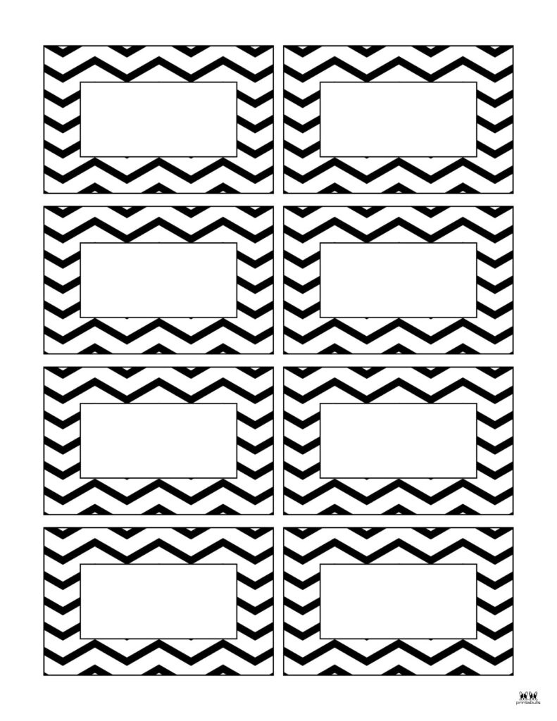 Name Tags - 44 Unique Designs - Free | Printabulls with regard to FREE Printable Black and White Name Tags