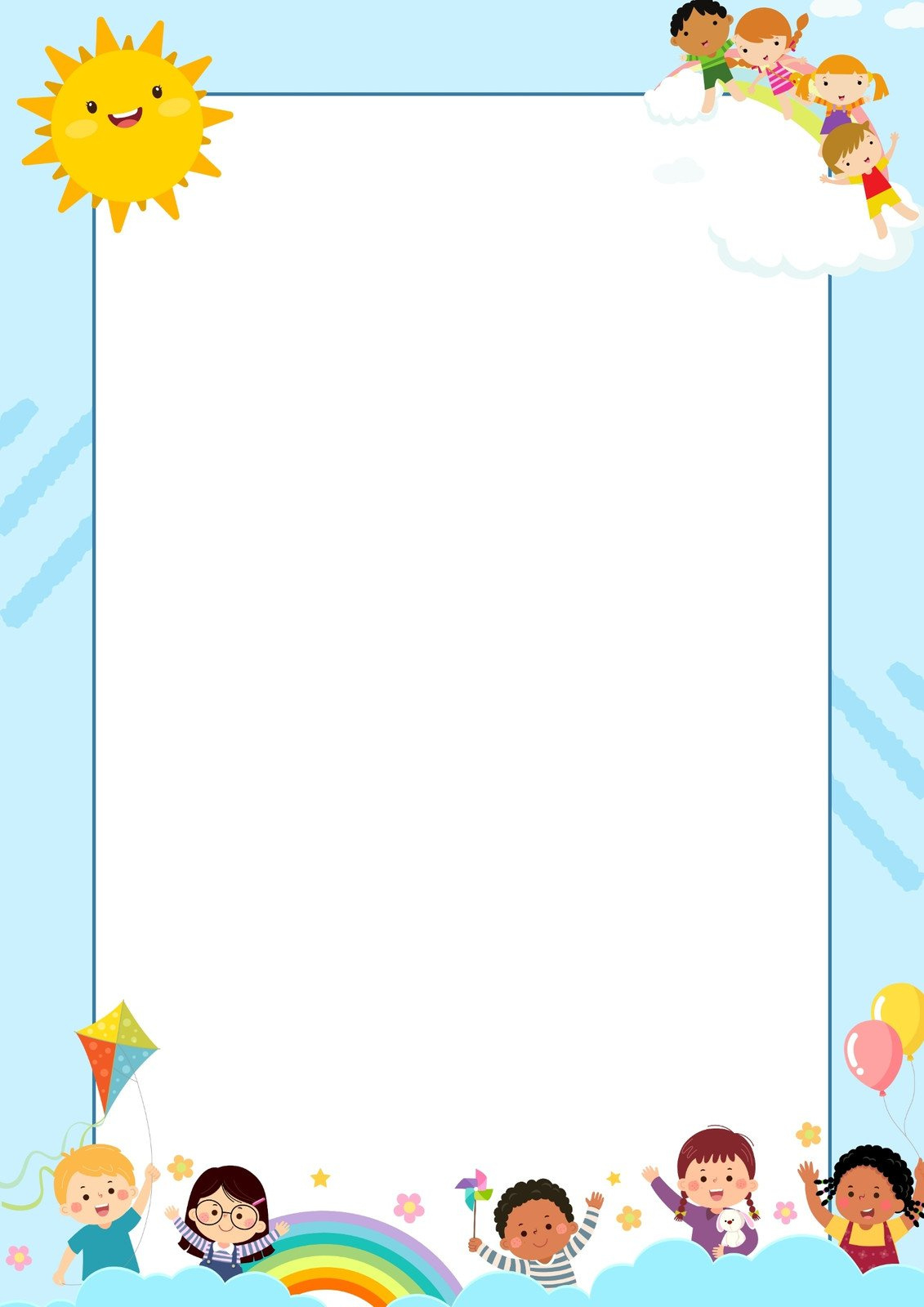 Page 2 - Free Printable Page Border Templates You Can Customize intended for FREE Printable Borders For Preschool