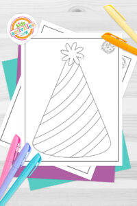 Party Hat Template To Make Your Own Party Hat! | Kids Activities Blog regarding FREE Printable Birthday Hat Template
