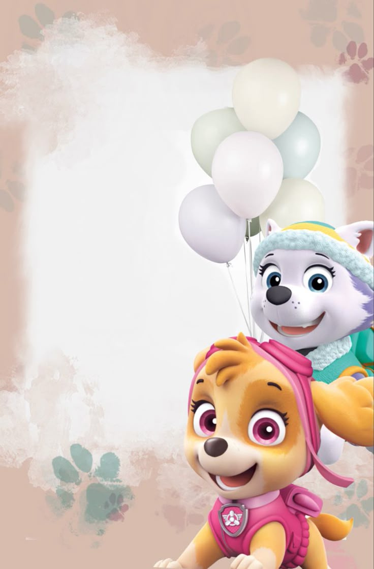 Paw Patrol Printable Birthday E-Invitation - Free Download within Free Printable Birthday Invitations Paw Patrol