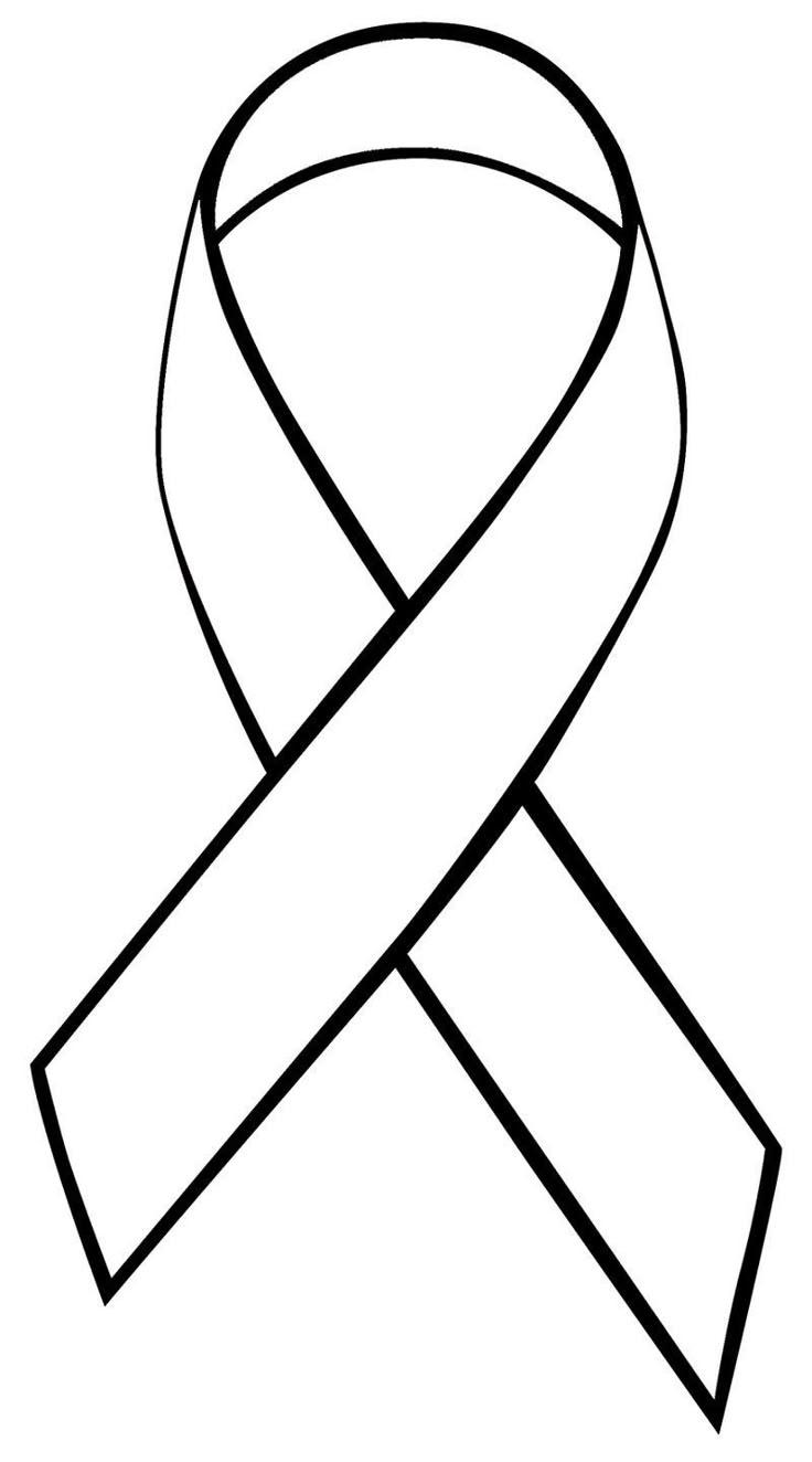 Pin On Ubs within Free Printable Awareness Ribbon Template