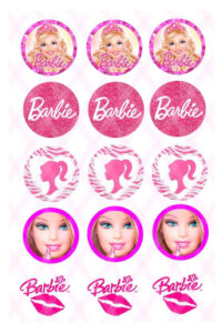 Pinredactedtcsyfhu On Pretty Wallpaper | Barbie Cupcakes pertaining to Free Printable Barbie Cupcake Toppers