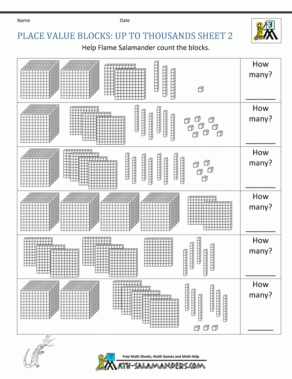 Place Value Worksheets 3Rd Grade for FREE Printable Base Ten Blocks Worksheets