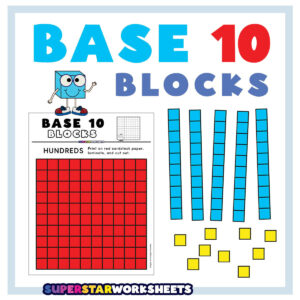 Printable Base 10 Blocks - Superstar Worksheets throughout Free Printable Base Ten Blocks Worksheets