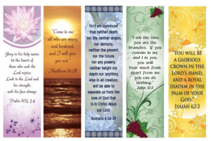 Printable Bible Bookmarks - Printable Party Favors pertaining to Free Printable Bible Bookmark Template