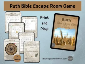 Printable Bible Escape Room Games You'Ll Love within FREE Printable Bible Escape Room