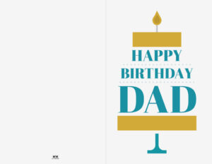 Printable Birthday Cards - 110 Free Birthday Cards | Printabulls with Free Printable Birthday Cards For Dad From Daughter
